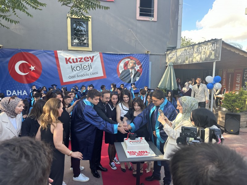 2024-2025 mezuniyet Törenimizi coşkuyla gerçekleştirdik.