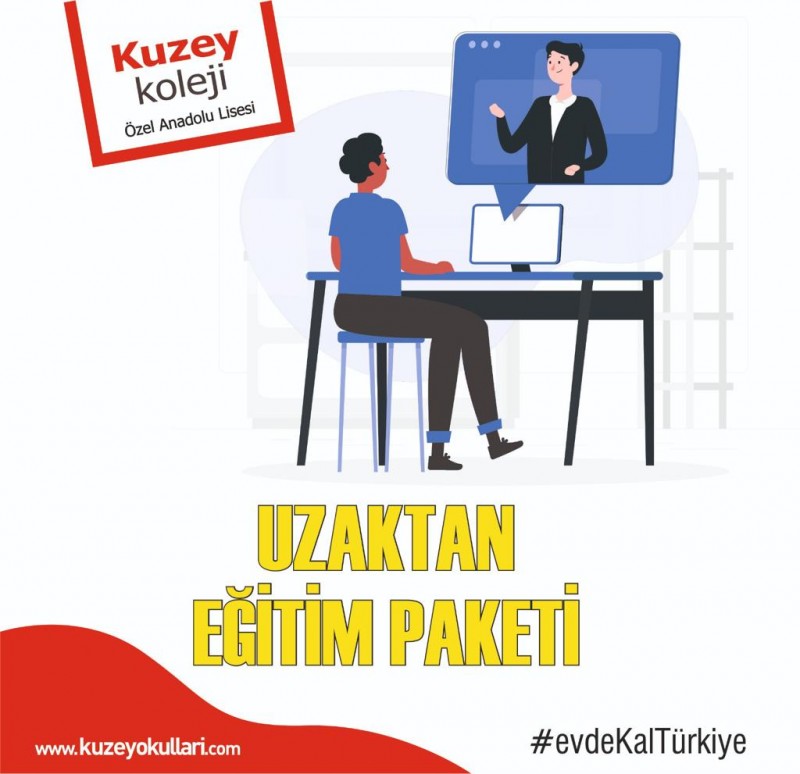 Kuzey Kolejinde uzaktan eğitim