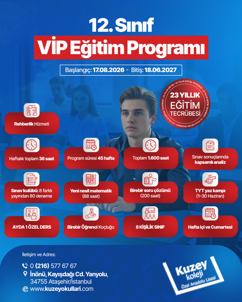 YKS’ye VIP Hazırlık